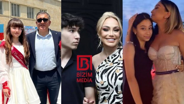 Bu məşhurların övladları MƏZUN OLDU - FOTO/VİDEO