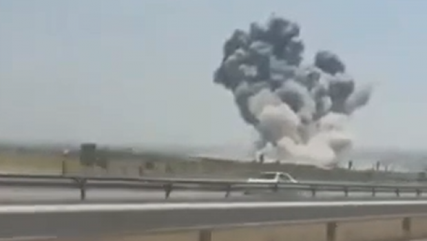 İsrail Təbrizdə PUA istehsalı zavodunu BOMBALADI - VİDEO