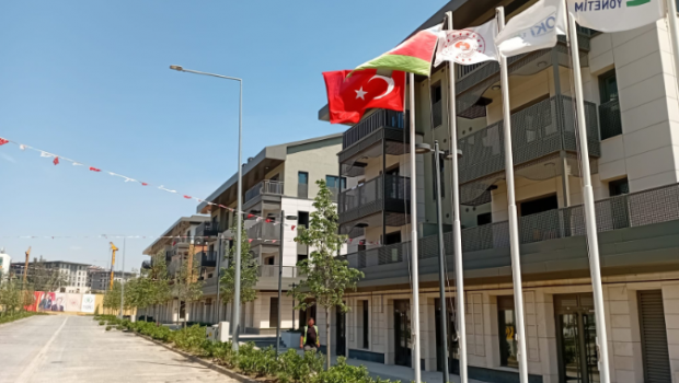 Kahramanmaraşda Azərbaycan məhəlləsinin icrası 80 faiz başa çatıb - FOTO