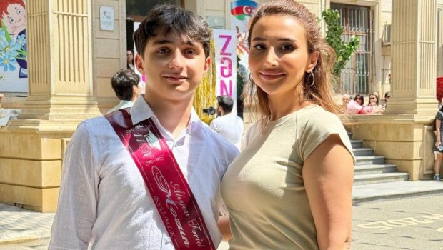 Aytəkinin oğlu məzun oldu - FOTO