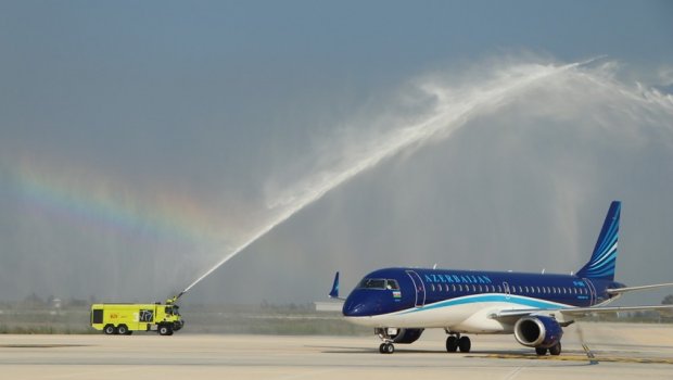 AZAL Türkiyənin Çukurova Beynəlxalq Hava Limanına ilk reysini həyata keçirdi – FOTO
