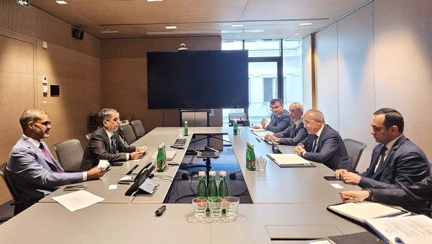 Əbu-Dabi İnkişaf Fondunun Azərbaycana investisiya imkanları MÜZAKİRƏ EDİLDİ - FOTO