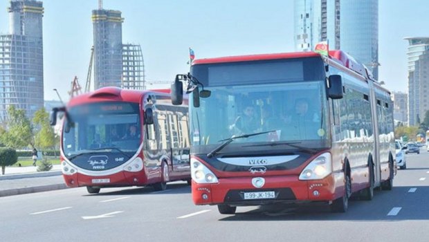 DİQQƏT: 9 marşrut üzrə avtobusların hərəkətində ləngimələr var
