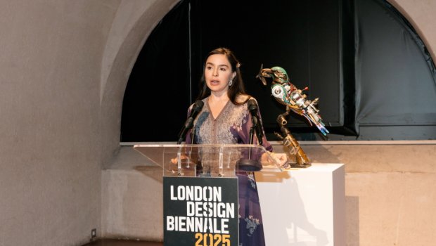 Leyla və Arzu Əliyevalar London Dizayn Biennalesində - FOTO