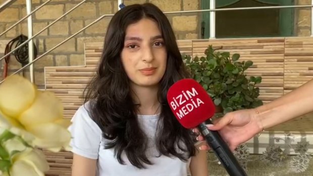 Yüksək bal topladığına görə Bərdə birincisi olan Güllü – “Uğur qazanmaq məkana baxmır”- VİDEO