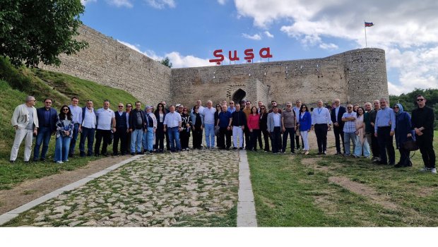 QDİƏT PA-nın sessiyasının iştirakçıları Füzuli, Şuşa və Xankəndidə - FOTO