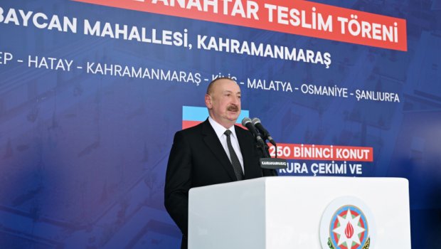Prezident: “Azərbaycan xalqı bu faciəni öz faciəsi kimi qəbul etdi” - VİDEO