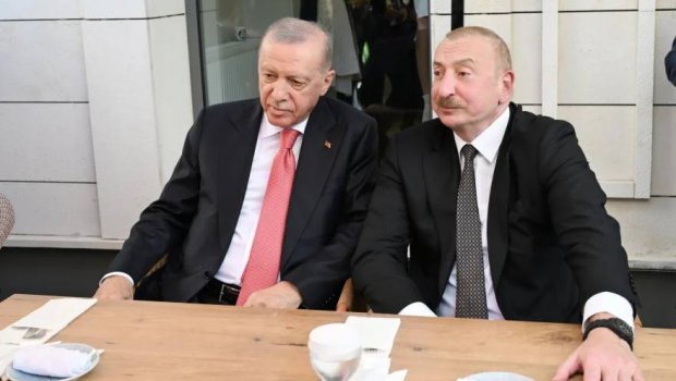 Prezidentlər Maraş dondurmasının dadına baxdılar - FOTO/VİDEO