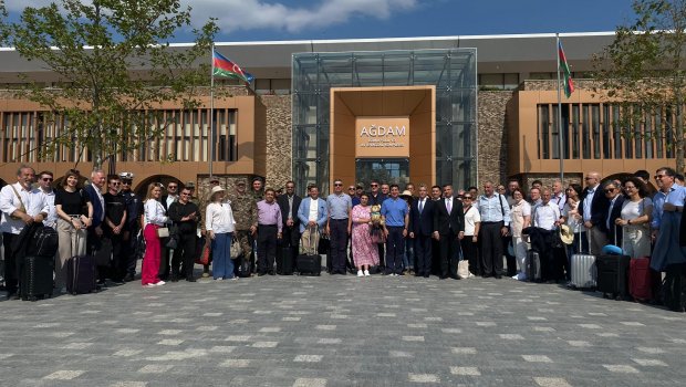 Hikmət Hacıyev diplomatların Qarabağa səfərinin başa çatması ilə bağlı paylaşım etdi - FOTO