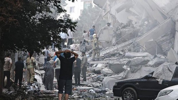 İrandan İsrailə ağır zərbə: 86 yaralı var - VIDEO