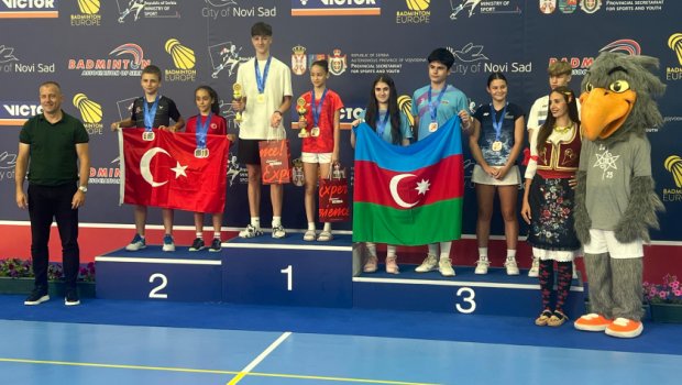 İdmançılarımız Serbiyada qızıl və bürünc medal qazandılar - FOTO