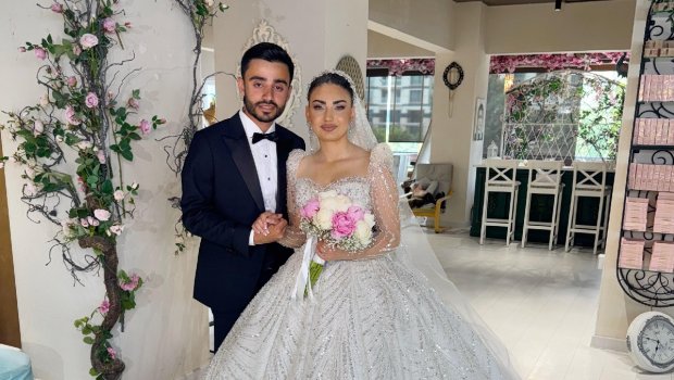 Sığınacaqdan başlayan sevgi hekayəsi: Səma və Rüfət EVLƏNİR – FOTO/VİDEO
