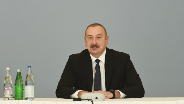 Prezident: "Bir çox ölkələr Azərbaycan qazına görə enerji təhlükəsizliyini təmin edir"