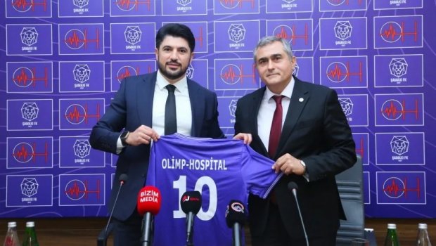 Olimp Hospital və “Şamaxı” Futbol Klubu arasında əməkdaşlıq memorandumu imzalandı - FOTO/VİDEO
