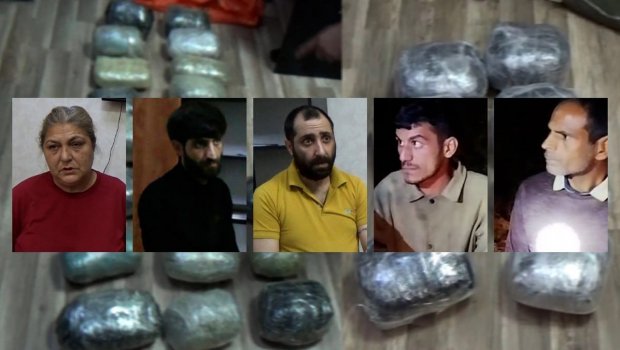 Azərbaycanda 5 nəfər 60 kiloqram narkotiklə tutuldu - ANBAAN VİDEO