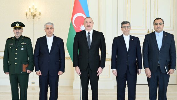 İranın yeni səfiri İlham Əliyevin qəbulunda – FOTO