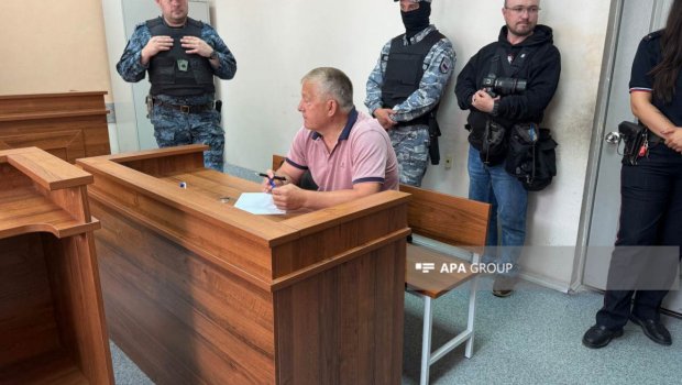 Rusiyada saxlanılan azərbaycanlıların məhkəməsi başladı - FOTO