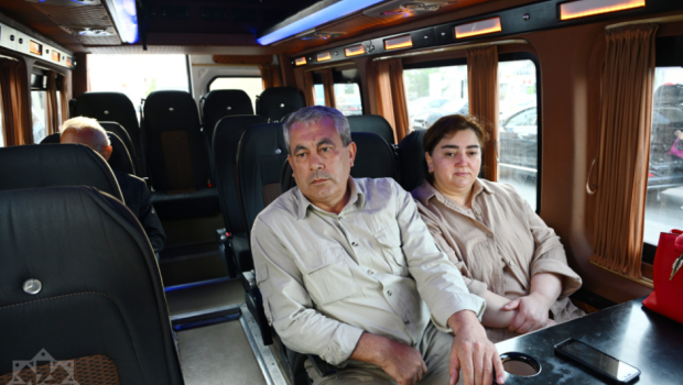 Kəngərli kəndinə növbəti köç karvanı yola salındı – FOTO