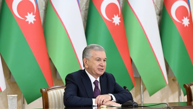 Şavkat Mirziyoyev: "İlham Heydər oğlu ilə idman barədə çox danışırıq"