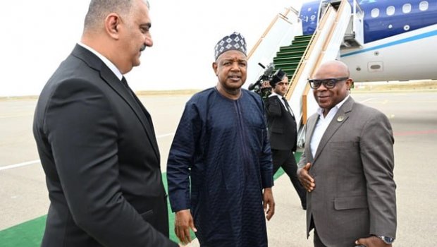 Nigeriyalı nazir Füzuliyə gəldi – FOTO