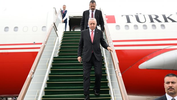 Ərdoğan Azərbaycana GƏLDİ - FOTO