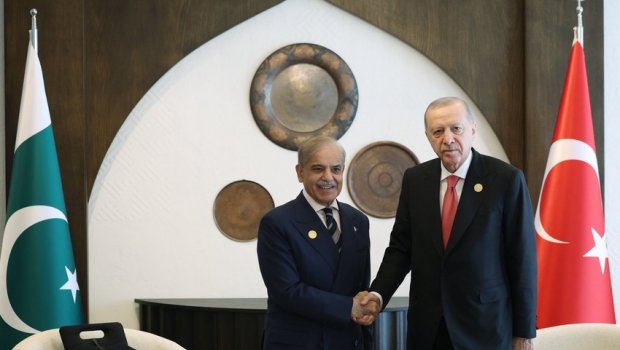 Xankəndidə Ərdoğanla Şahbaz Şərif arasında GÖRÜŞ