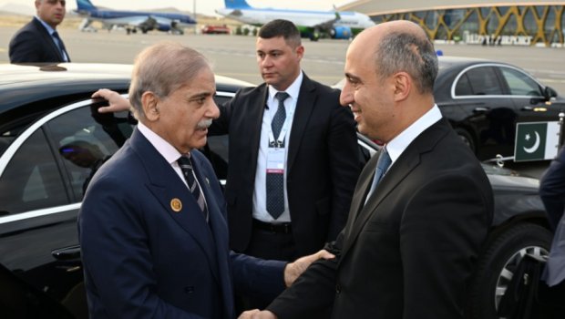 Şahbaz Şərifin Azərbaycana səfəri BAŞA ÇATDI - FOTO