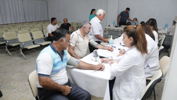 Aşura günü ilə əlaqədar Xaçmazda qanvermə aksiyası baş tutub - FOTO