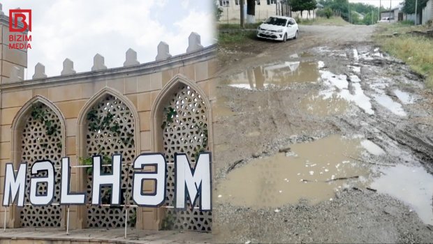 Məlhəm kəndinin yollarına “MƏLHƏM” tapılmır – Söz verilir, YOL çəkilmir – VİDEO