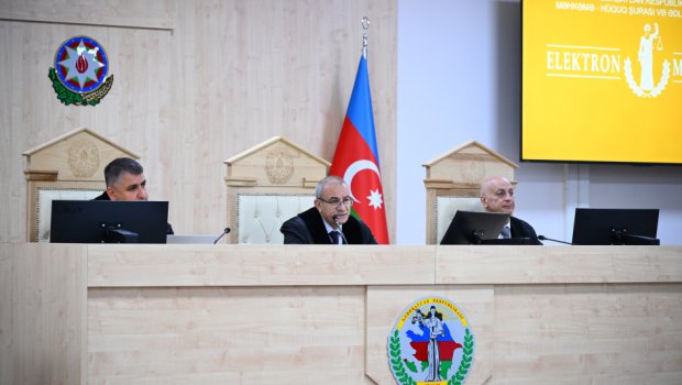 Vardanyanın məhkəməsində zərərçəkmiş şəxslər və hüquqi varislər İFADƏ VERDİLƏR - FOTO
