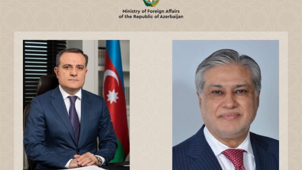 Ceyhun Bayramov və pakistanlı həmkarı arasında telefon danışığı BAŞ TUTUB