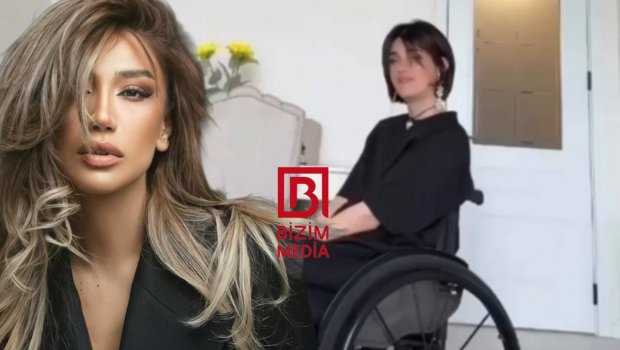 Röya Ayxan stüardessanın bacısına əlil arabası aldı - VİDEO
