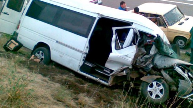 SON DƏQİQƏ! Ağdam-Füzuli yolunda avtobus QƏZAYA DÜŞDÜ – 20 yaralı var