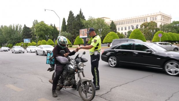 Yol polisindən skuter, moped və velosiped sürücülərinə ÇAĞIRIŞ