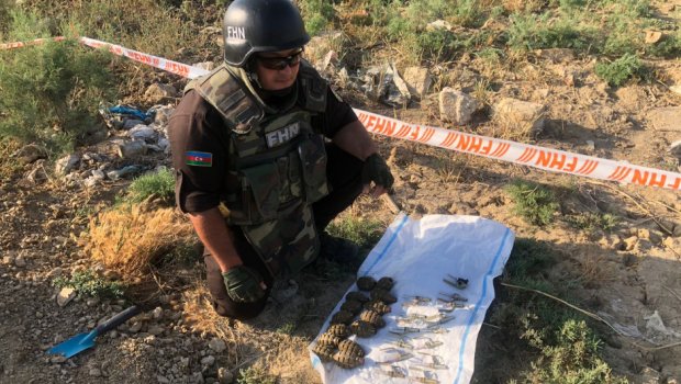 Abşeronda külli miqdarda silah-sursat AŞKARLANDI – FOTO/VİDEO