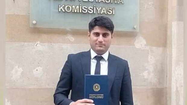 Lənkəranda 30 yaşlı müəllim alim adını QAZANDI - FOTO