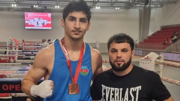 Boksçumuz beynəlxalq turnirdə qızıl medal qazandı