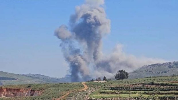 İsrail Suriyanı BOMBALADI - 6 hərbçi həlak oldu