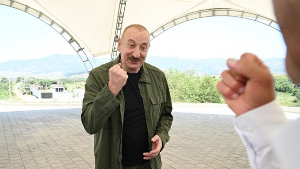 Prezident: “Ədaləti təmin etmək üçün gərək gücün və yumruğun olsun”