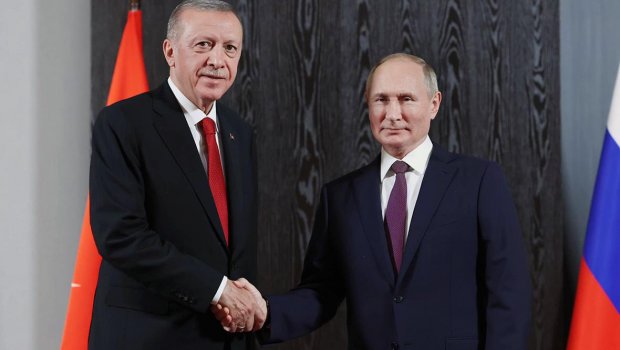 Ərdoğan Putinlə Ukrayna və Suriya məsələsini MÜZAKİRƏ ETDİ