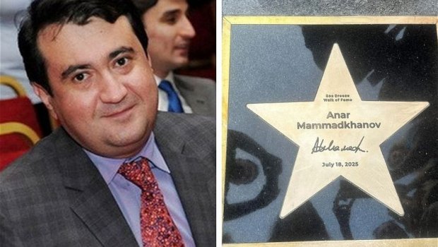 Əfsanəvi “KVN”çinin adı şöhrət xiyabanına yazıldı