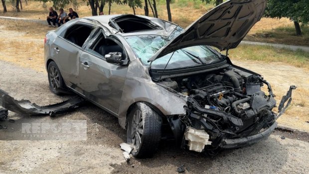 Sumqayıtda ağır yol qəzası baş verib, yaralılar var - FOTO