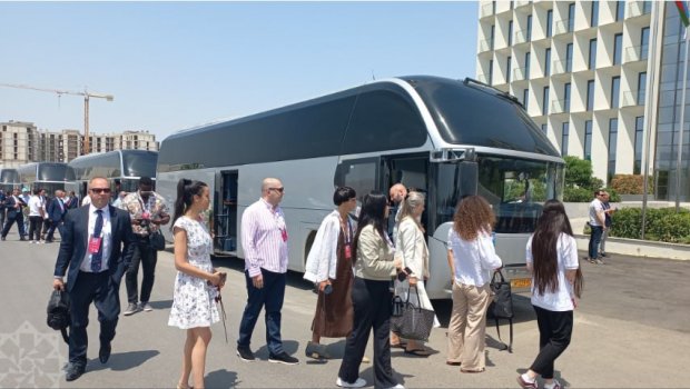 III Şuşa Qlobal Media Forumunun iştirakçıları Ağdama getdilər - FOTO