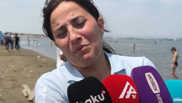 Novxanıda dənizdə batan yeniyetmənin anası: "Dostu əsgər gedirdi, onu yola salmağa gəlmişdi" - VİDEO