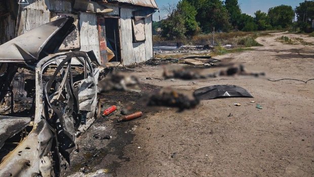 Rusiya Xarkov vilayətini atəşə tutdu: Ölənlər və yaralılar var - FOTO