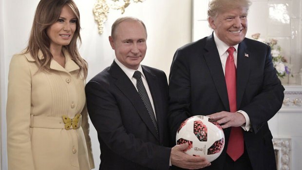 Tramp: “Melaniyanın Putindən xoşu gəlir”