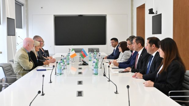 Sahibə Qafarova Cenevrədə bir sıra ölkələrin parlament sədrləri ilə görüşlər keçirdi - FOTO