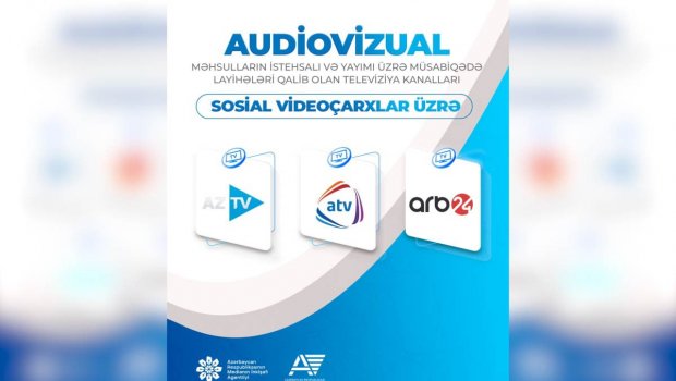 Audiovizual məhsulların istehsalı və yayımı üzrə müsabiqənin nəticələri AÇIQLANDI - FOTO
