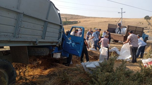 Cəlilabadda yük maşını aşdı: Ölən və yaralılar var - FOTO