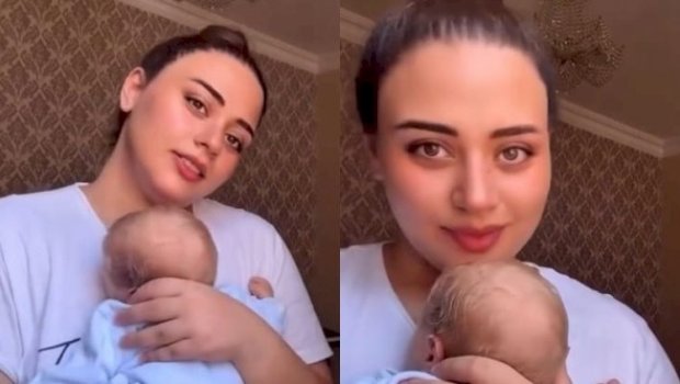 Almaxanımın oğulları ilə görüntüsü gündəm oldu – VİDEO
